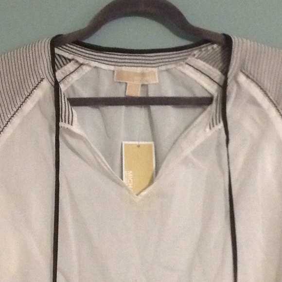 NWT Michael Kors peasant top - Picture 2 of 4